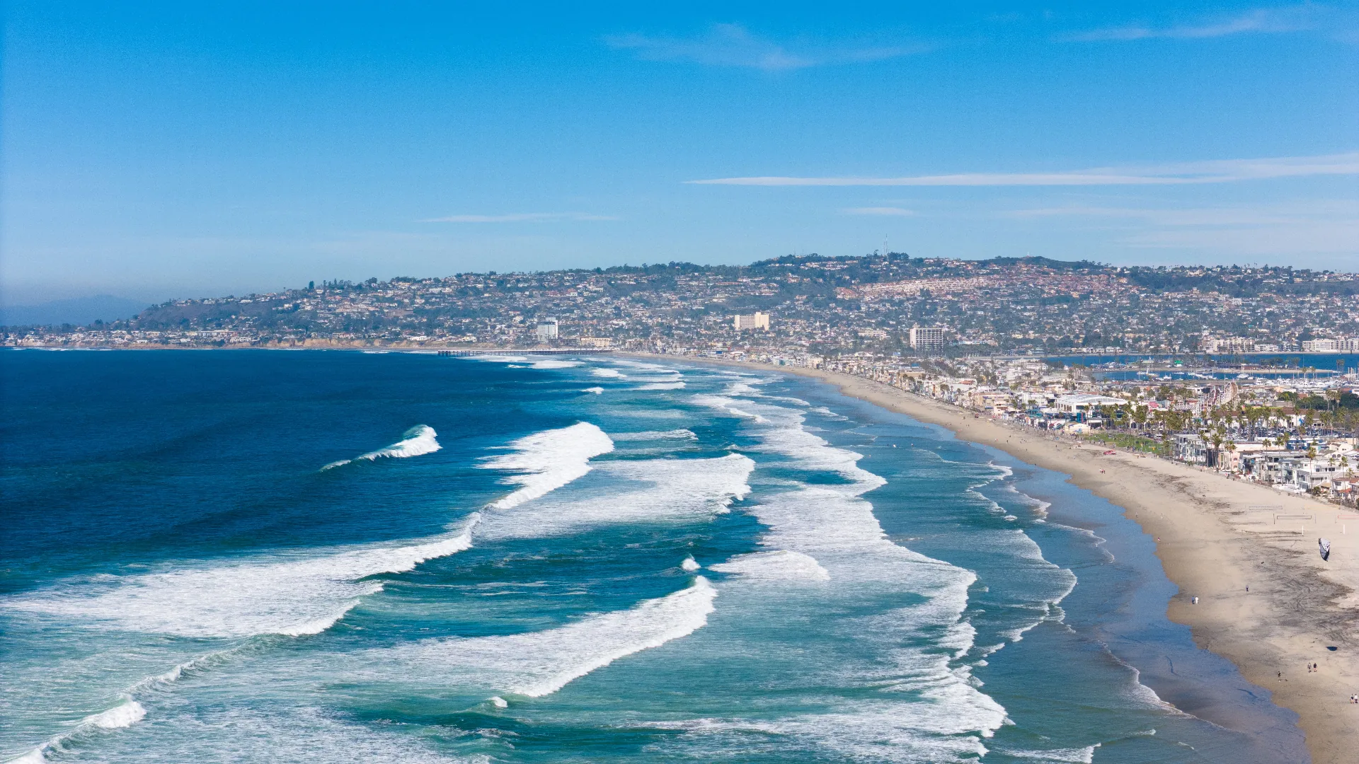 Southern California coastline